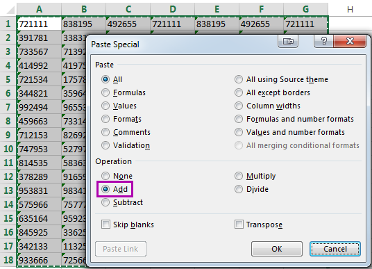 See the Format Cells window