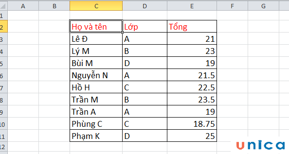 Tạo sheet 2