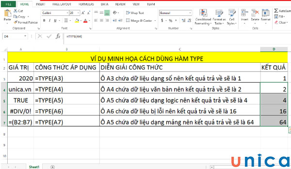 Kết quả nhận được