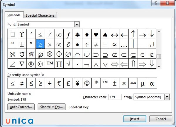 Tác dụng của dấu lớn hơn hoặc bằng