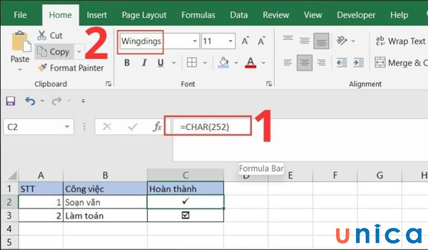 Hàm đánh tích V trong excel