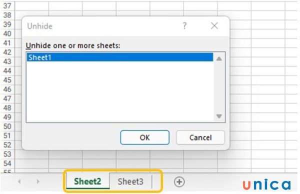 Một số lưu ý khi ẩn, hiện Sheet trong Excel