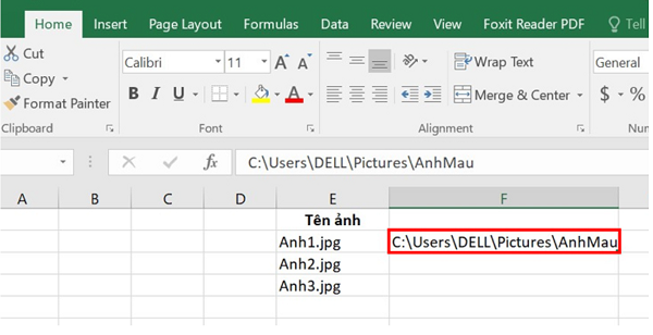 Bật mí cách chèn nhiều ảnh cùng một lúc trong Excel