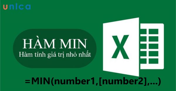 Công thức của hàm min trong excel