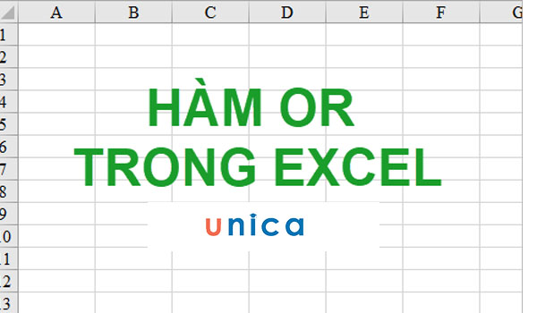 Hàm OR trong excel có 255 tham số