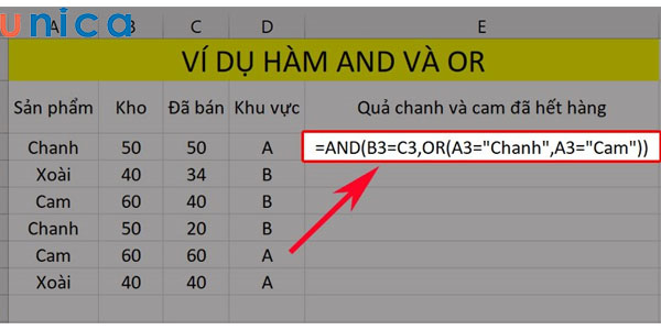 Nhập hàm vào ô tham chiếu