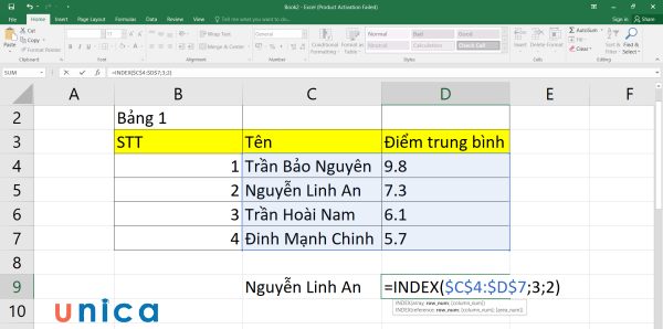 Nhập công thức tìm kiếm