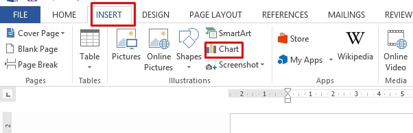 Chọn Chart