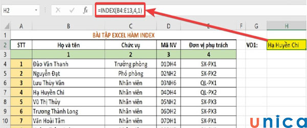 Kết quả cuối cùng nhận được