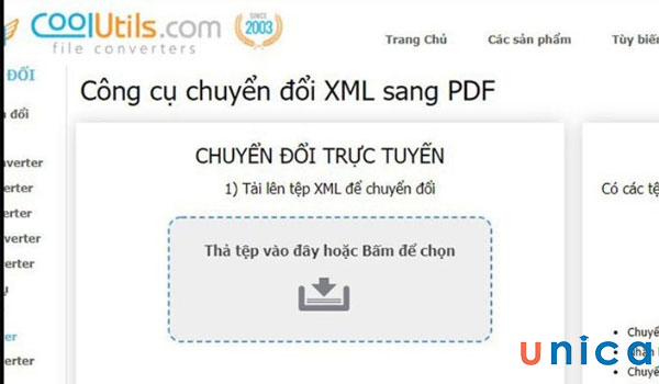 Truy cập vào đường link