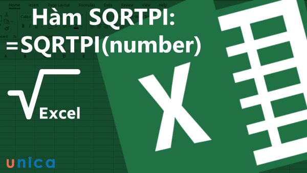 Hàm SQRTPI là một hàm toán học khác trong excel