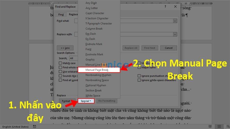 Điều chỉnh dấu ngắt trag tự động trong Word - Hình 1