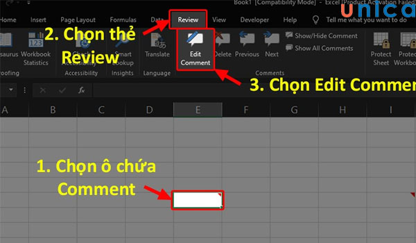 Chọn Edit Comment