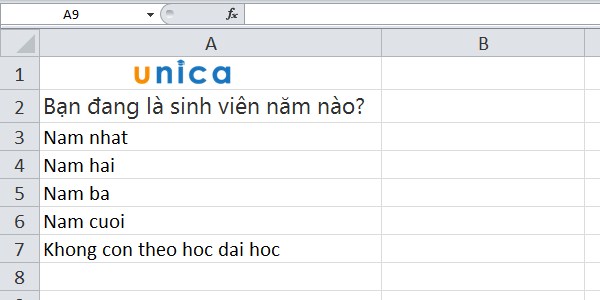 Quay lại file Excel và Ctrl+V đè lên vùng dữ liệu cũ