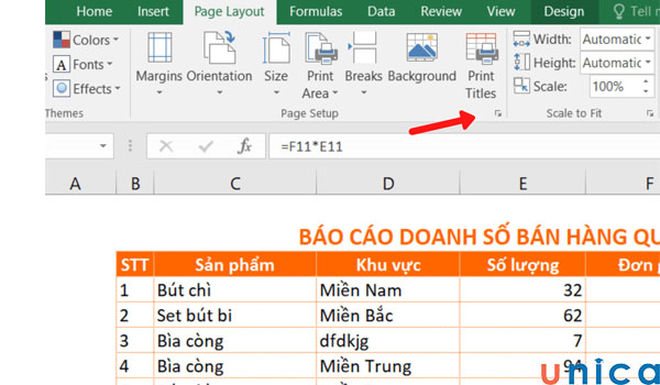 Định dạng dữ liệu trong excel giúp bảng tính gọn gàng hơn