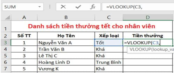 Áp dụng hàm Vlookup giữa 2 file 3