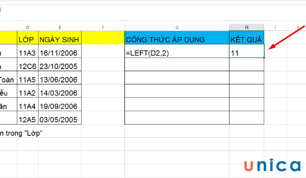 Kết quả sau khi khắc phục lỗi