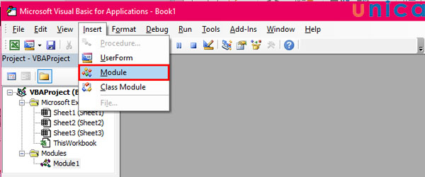 Chọn Module