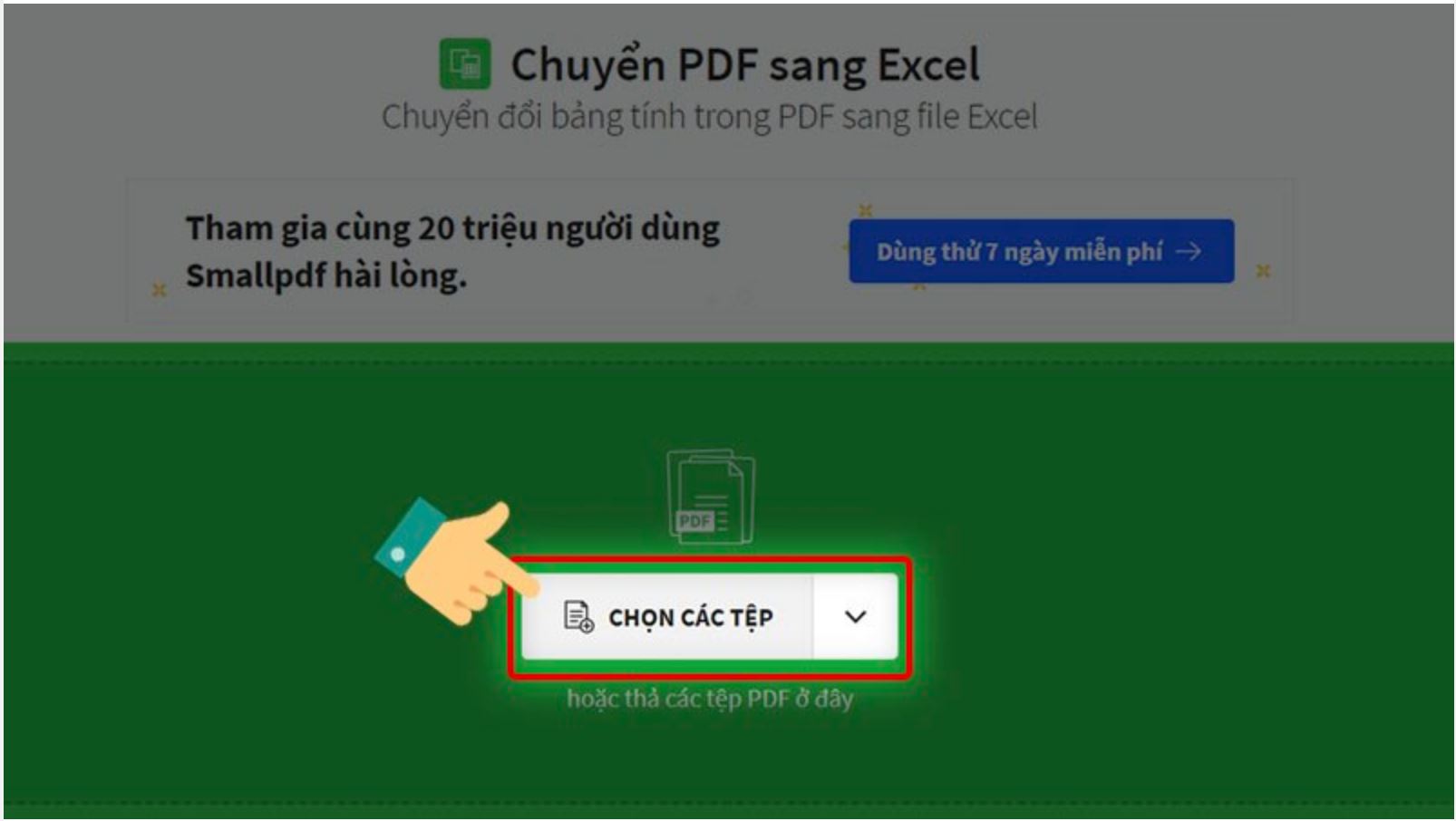 Chọn các tệp