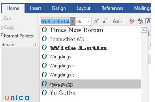 Việc thêm font chữ vào word cũng giúp bạn có thêm nhiều lựa chọn khi trình bày văn bản trên Word 