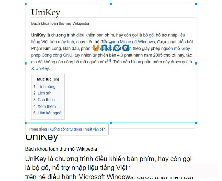 Mở Unikey