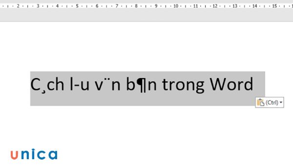 Thiếu font chữ phù hợp