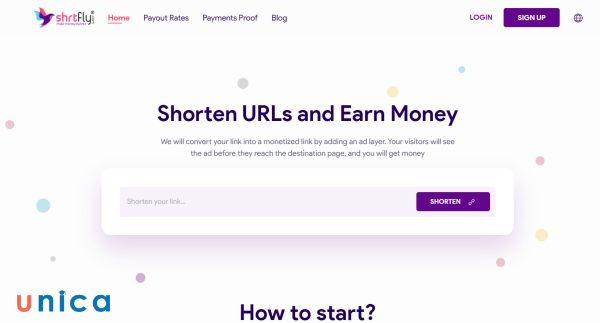 Shrtfly.com là một trang web tạo link ngắn cho phép bạn kiếm tiền từ các đường link của mình