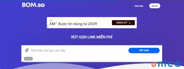 Bom.to là một trang web tạo link ngắn của Việt Nam, cho phép bạn tạo đường link ngắn với tên miền .to