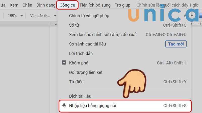 Cách nhập văn bản bằng giọng nói trên word - Hình 1