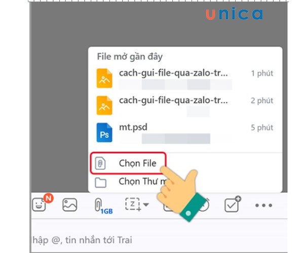 Chọn File