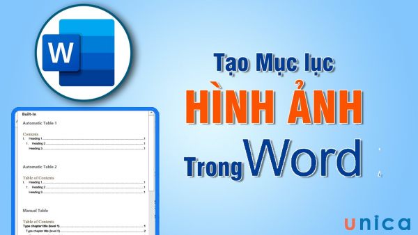 Cần đặt tiêu đề cho mỗi hình ảnh trong tài liệu