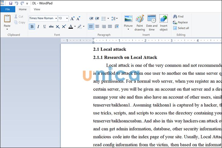 Cách mở khóa File Word bằng WordPad - Hình 3