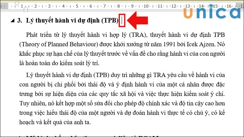 Ví dụ minh họa về danh mục trích dẫn tài liệu tham khảo trong Word