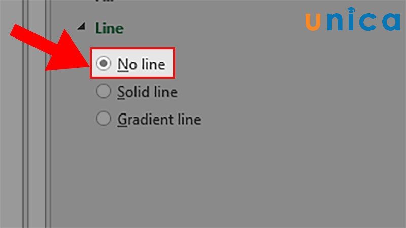 Tích chọn No Line