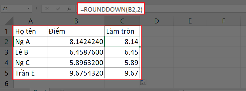 Roundown