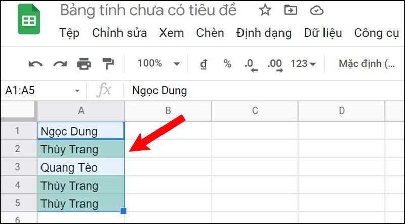 Kết quả.