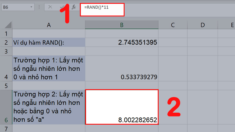 Lấy một số random nhỏ hơn 11