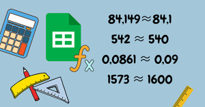 5 cách làm tròn số trong Google Sheets - Lý thuyết quy tắc làm tròn số