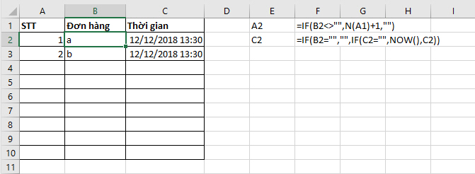 3 - sửa lỗi Circular References Warning trong Excel