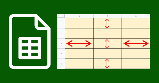 [Video] Cách căn chỉnh các dòng và cột đều nhau trong Google Sheets