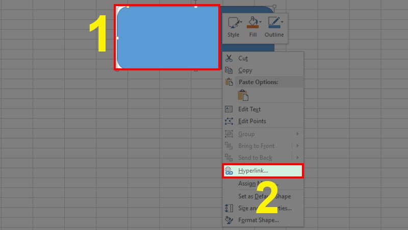 Hướng dẫn tạo nút bấm link đến các trang tính nhất định trong Excel.