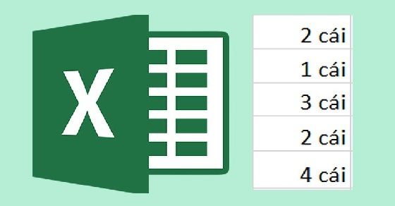 Cách thêm đơn vị phía sau số trong Excel đơn giản, nhanh chóng