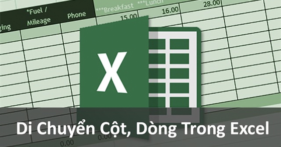 Cách di chuyển cột, dòng trong Excel cực đơn giản, có ví dụ chi tiết