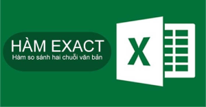 Cách sử dụng hàm EXACT kiểm tra dữ liệu trong Excel chi tiết có ví dụ