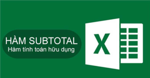 Cách sử dụng hàm Subtotal trong Excel có ví dụ chi tiết