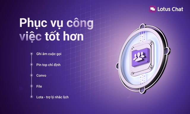 Trợ Lý Nhắc Lịch đang cho thấy là một trong những tiện ích hữu dụng nhất của Lotus Chat