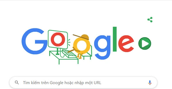 Google Doodle ngày hôm nay.