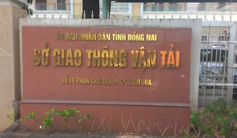 Trụ sở Sở Giao thông vận tải tỉnh Đồng Nai. Ảnh: Vietnamnet