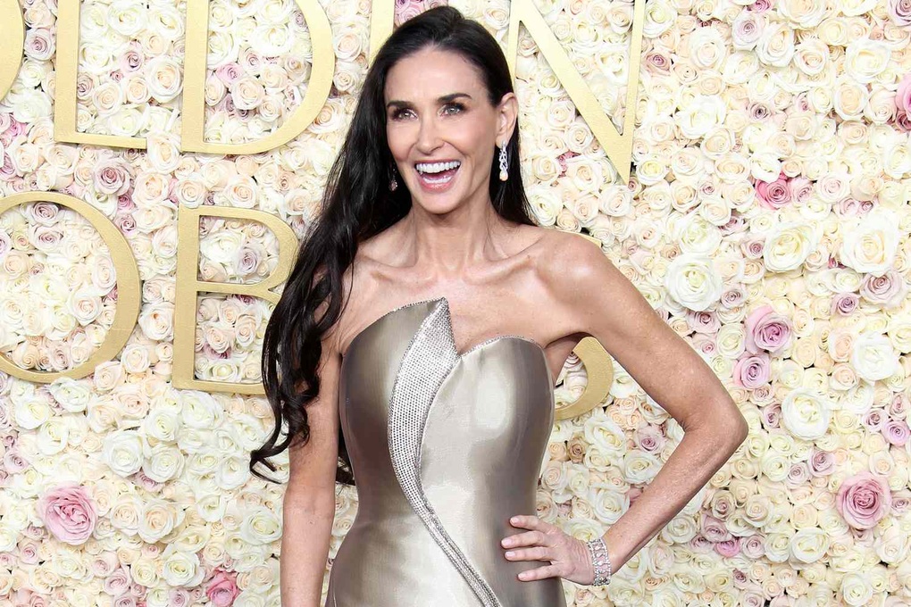 Ngôi sao Oan hồn Demi Moore chờ 45 năm để thắng Quả cầu vàng - 3