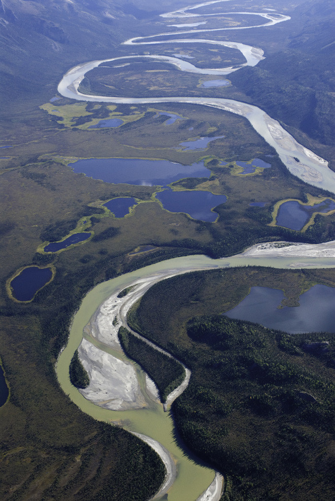 Một hệ thống sông tại Alaska